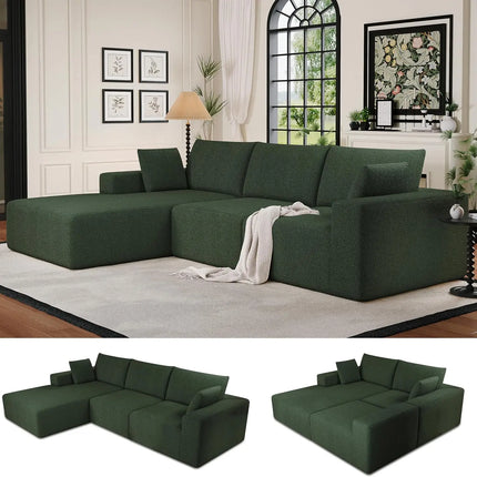 FurnitureZ l  108”Modular Sectional Sofa for Living Room