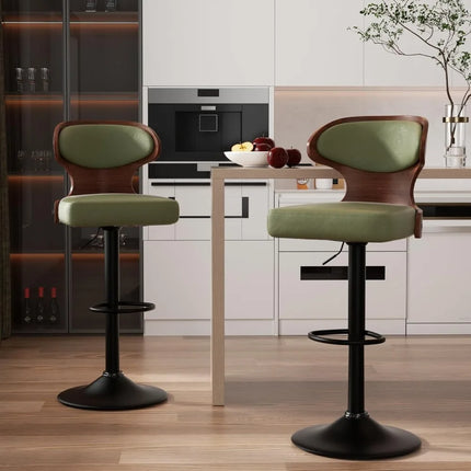 FurnitureZ l  Bar Stools Set of 2 for Dining Room