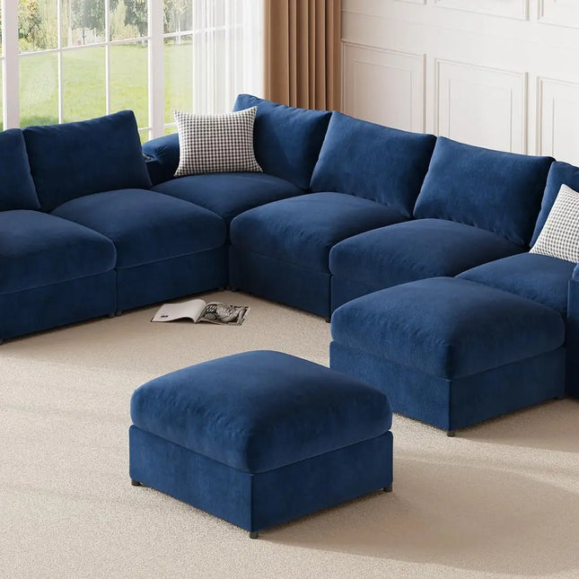 FurnitureZ l  Modular Sectional Sofa Couch for Living Room