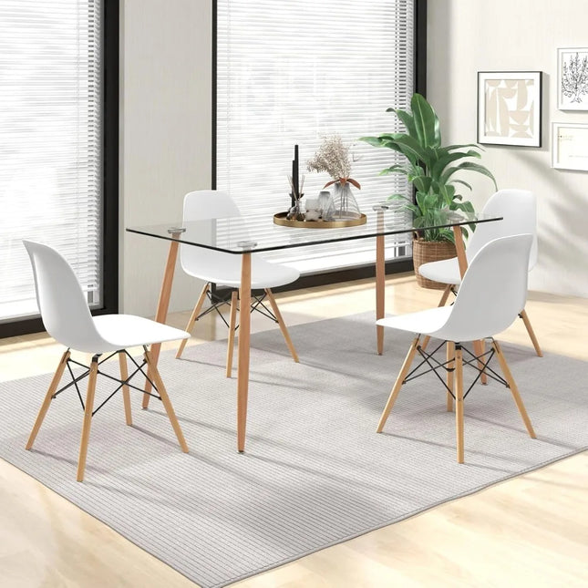 FurnitureZ l  Dining Table Set for 4 for Dining Room