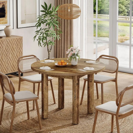 FurnitureZ l  Round Dining Table for 2-4 for Dining Room