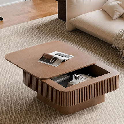 FurnitureZ l  35.43" Round Coffee Table Series for Living Room