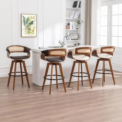 FurnitureZ l  Bar Stools Set of 2 for Dining Room