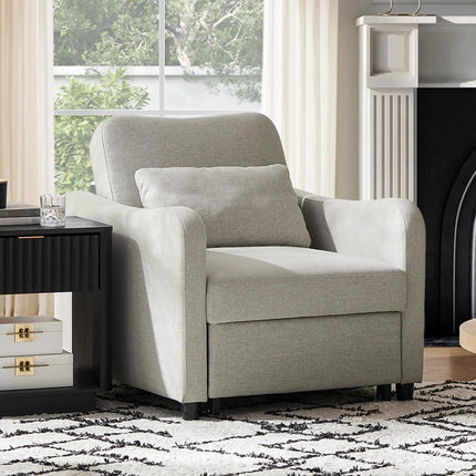 FurnitureZ l  Sophie Convertible Chair Bed for Living Room
