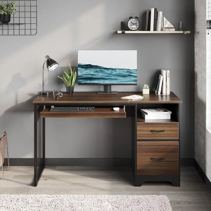 FurnitureZ l  48” Computer Desk for Home Office