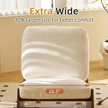 FurnitureZ l  Nursery Rocking Chair for Living Room, Bedroom