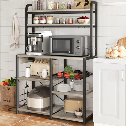 FurnitureZ l Bakers Rack for Kitchen, Dining Room