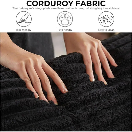 FurnitureZ l  Chaise Lounge Cloud Sofa Bed for Living Room