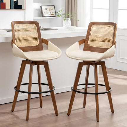 FurnitureZ l  29.5" Bar Stools Set for Dining Room