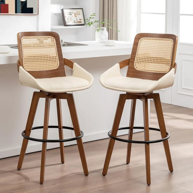 FurnitureZ l  29.5" Bar Stools Set for Dining Room