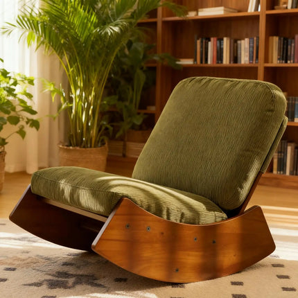 FurnitureZ l  Nursery Rocking Chair for Living Room, Bedroom