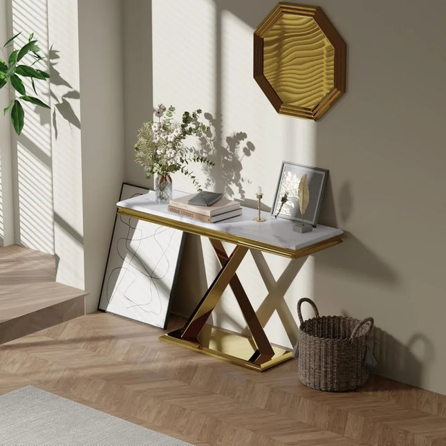 FurnitureZ l  50" Luxury Table for Living Room