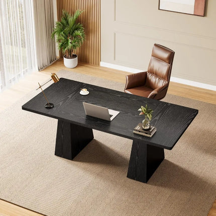 FurnitureZ l 63" Executive Desk for Home Office