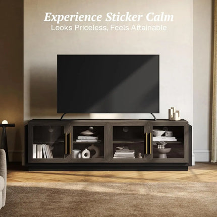 FurnitureZ l  70" Modern TV Stand for Living Room, Bedroom