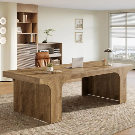 FurnitureZ l  70.87" Executive Office Desk for Home Office