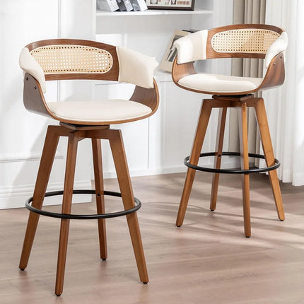 FurnitureZ l  Bar Stools Set of 2 for Dining Room