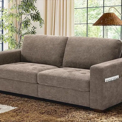 FurnitureZ l  Chenille Loveseat Couch Sofa Set for Living Room