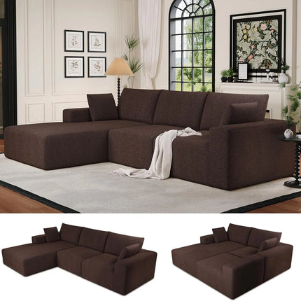 FurnitureZ l  108”Modular Sectional Sofa for Living Room
