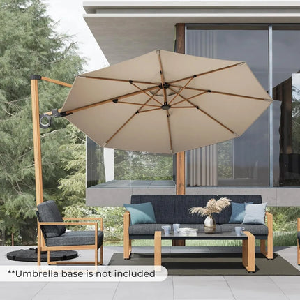 FurnitureZ l  Grand patio 10FT Patio Umbrella for Outdoor