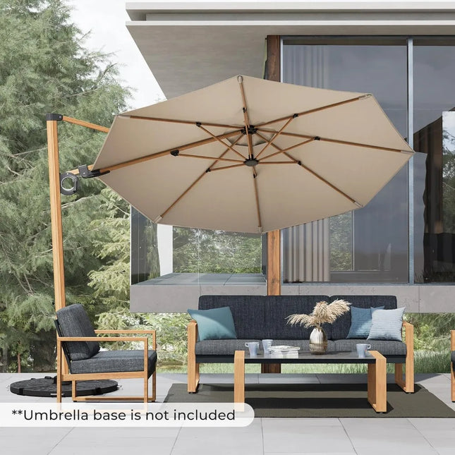 FurnitureZ l  Grand patio 10FT Patio Umbrella for Outdoor