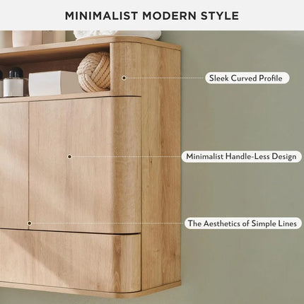 FurnitureZ l  Modern Minimalist Cabinet for Bathroom