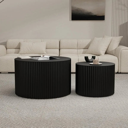 FurnitureZ l  Modern Nesting Coffee Table Set for Living Room