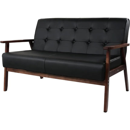 FurnitureZ l  Leather Sofa Couch Set for Home Officce