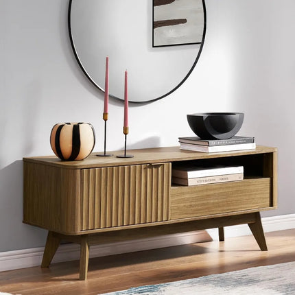 FurnitureZ l  Brooklyn Mid-Century Modern TV Stand for Living Room