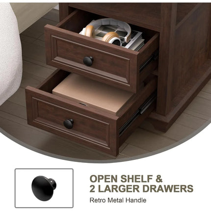 FurnitureZ l  18” End Table for Living Room