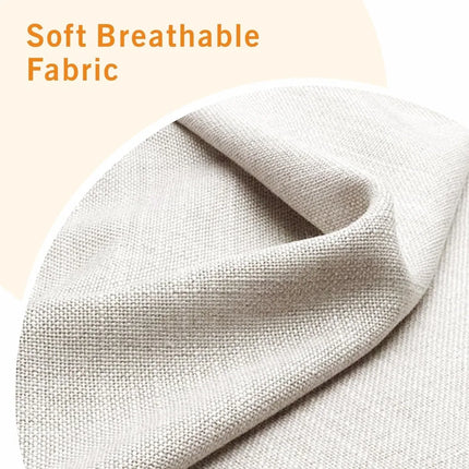 FurnitureZ l  Beige 78" L-Shaped 3-Seater Sectional Sofa for Living Room