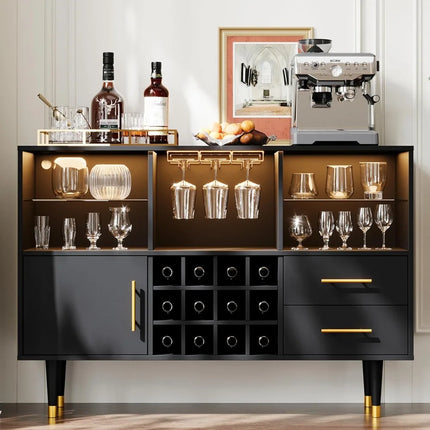 FurnitureZ l  Bar Cabinet and Coffee Bar for Dining Room