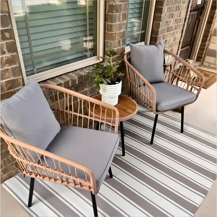 FurnitureZ l  3 Pieces Outdoor Bistro Set