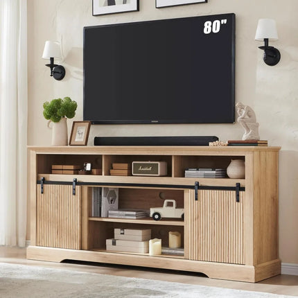 FurnitureZ l  Modern 70" Entertainment TV Stand for Living Room