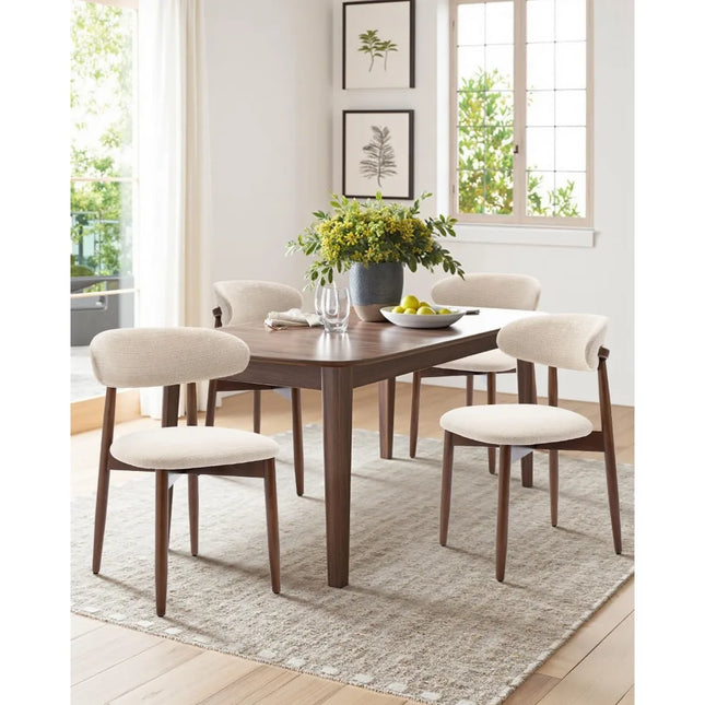 FurnitureZ l  Chairs Set of 4 for Dining Room