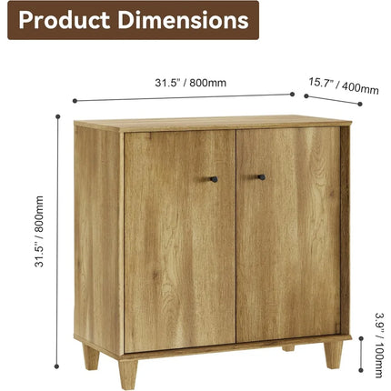 FurnitureZ l  Modern 2-in-1 Wide Buffet and Cabinet for Living Room, Dining Room