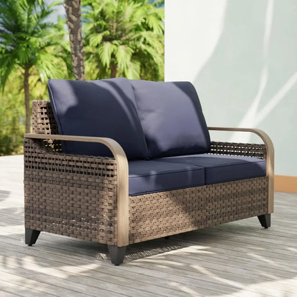 FurnitureZ l  Modern Wicker Outdoor Sofa Set