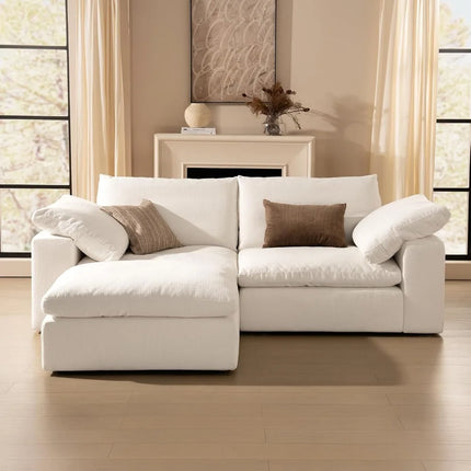 FurnitureZ l  Cloud Couch Oversized Modular Sectional Sofa for Living Room