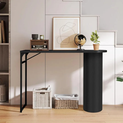 FurnitureZ l  55" Long Bar Table for Dining Room, Living Room