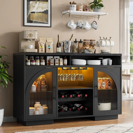 FurnitureZ l  54" Sideboard Buffet Cabinet for Dining Room