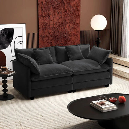 FurnitureZ l  2-Seats Sofa for Living Room