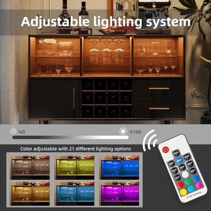 FurnitureZ l  Bar Cabinet and Coffee Bar for Dining Room