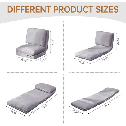 FurnitureZ l  Folding Sofa Bed for Bedroom