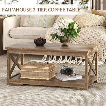 FurnitureZ l  Farmhouse Style Living Room Furniture Set