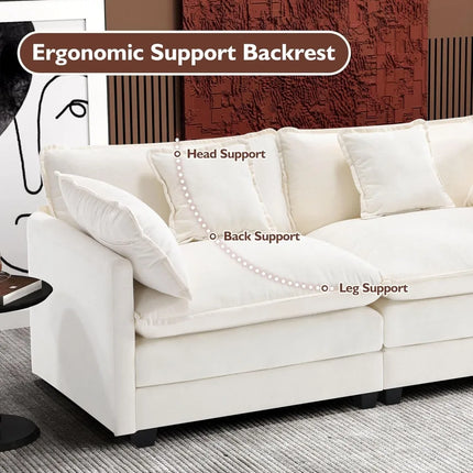 FurnitureZ l  2-Seats Sofa for Living Room