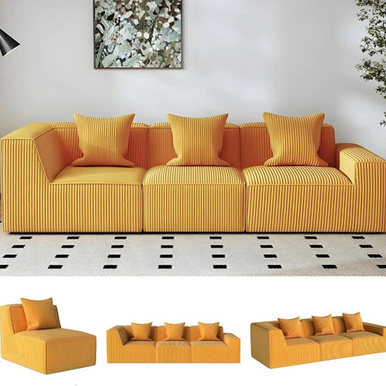 FurnitureZ l  111.5'' Lounge Cloud Sofa for Living Room