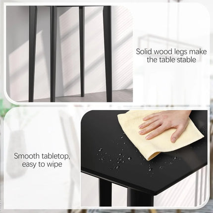 FurnitureZ l  27.5" Bar Table and Chairs Set for Dining Room