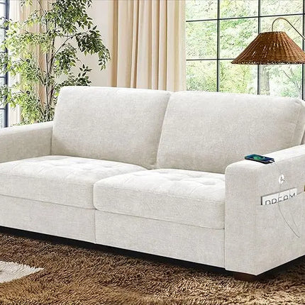 FurnitureZ l  Chenille Loveseat Couch Sofa Set for Living Room