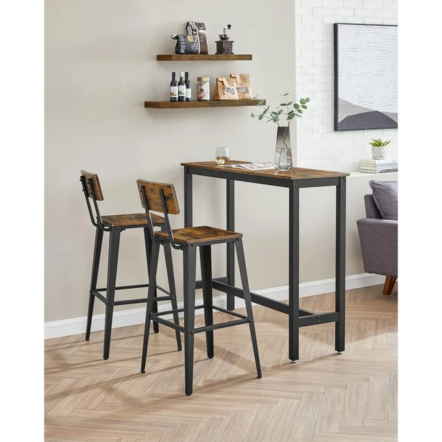 FurnitureZ l  Set of 4 Bar Stools for Dining Room