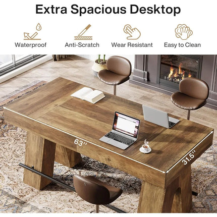 FurnitureZ l 63" Bar Height Pub Table for Dining Room