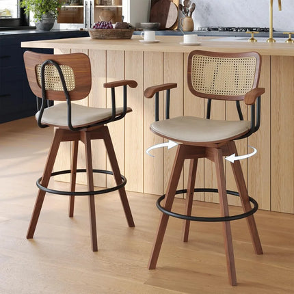 FurnitureZ l  26" Counter Height Bar Stool for Dining Room